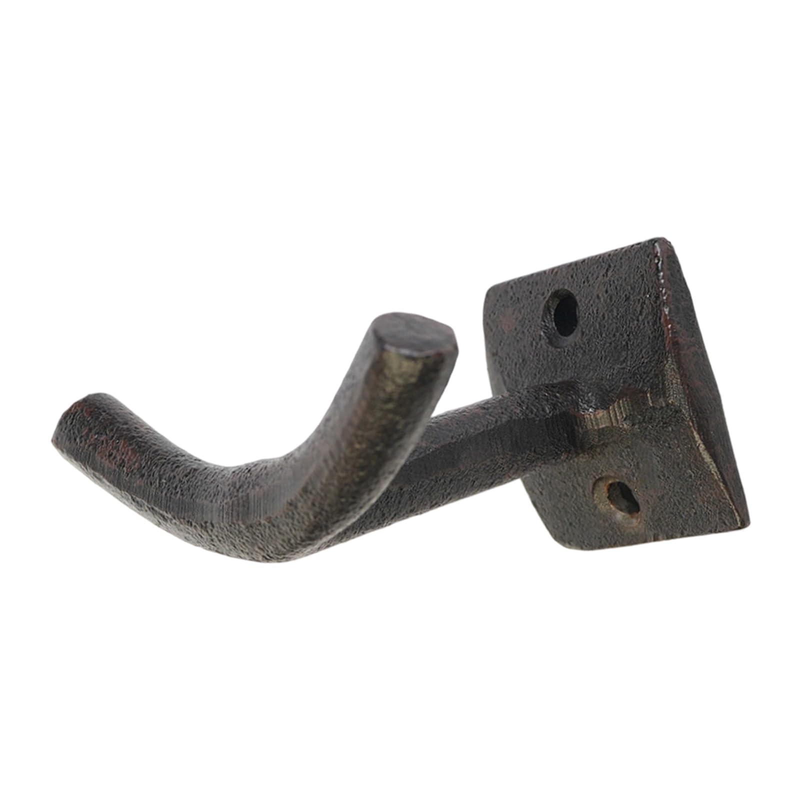 Xanorrg Minimalist Coat Organizer Cast Iron Wall Hanger Functional Hook For Entryway Bedroom Closet Hallway Jackets Bags Scarves Hats Accessory Use Coat Hanger Wall Hook Cast Iron Robe Entryway Hallway Bag