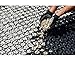 Produktbild FairFox Hochleistungs-Rasengitter, durchlässige Pflasterplatten für Garten, Parkplatz, Schuppen, Auffahrt, Terrasse, Straße, Landschaftsbau, 47 x 47 x 3,7 cm (Schwarz)