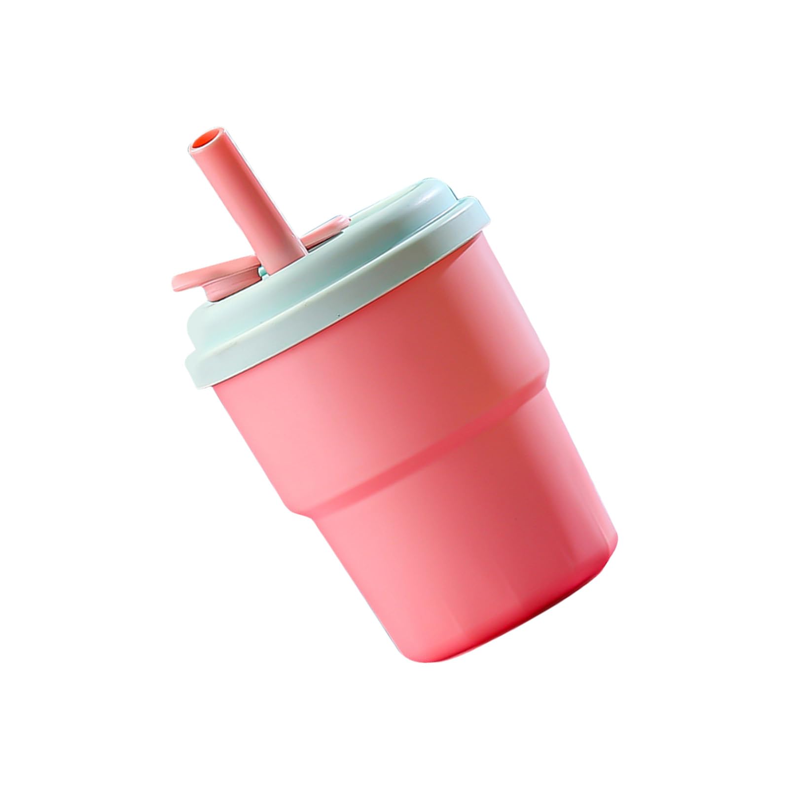 CRFFZ Macaron Colored 380ML Drinking Cup Dishwasher Safe Portable Water Bottle for Hiking Workout Accessory Pastel Colored Water Bottle