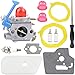 ZAMDOE Vergaser-Kit für Husqvarna 124L 125L 125LD 125R 125RJ 128C 128CD 128L 128LD 128LDX 128R 128RJ 128DJX Rasentrimmer, ersetzt 545081848 C1Q-W40A W38, mit Luftfilter Tune Up Kit MI 4 günstig Kaufen-ZAMDOE Vergaser-Kit für Husqvarna 124L 125L 125LD 125R 125RJ 128C 128CD 128L 128LD 128LDX 128R 128RJ 128DJX Rasentrimmer, ersetzt 545081848 C1Q-W40A W38, mit Luftfilter Tune Up Kit