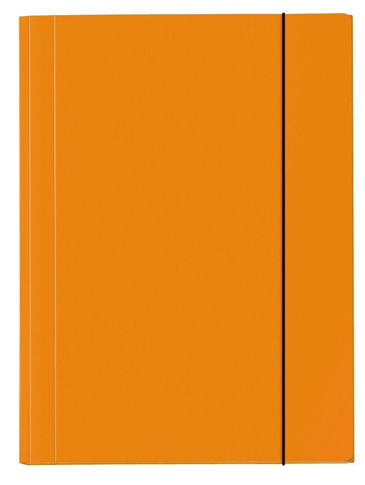 Veloflex A4 Folder/Binder Laminated Orange