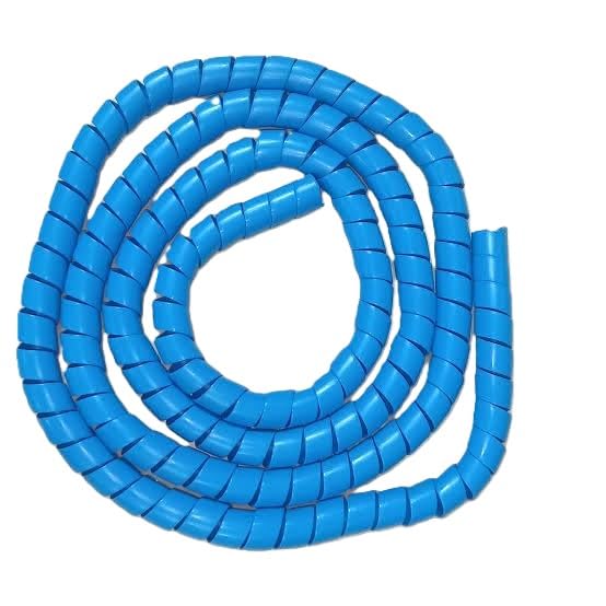SPIRAL HOSE GUARD FOR PETROL PUMP (BLUE) 3 METER LENGTH (INDIAN OIL,HP,NAYARA,ESSAR,JIO, BHARATH,MRPL)