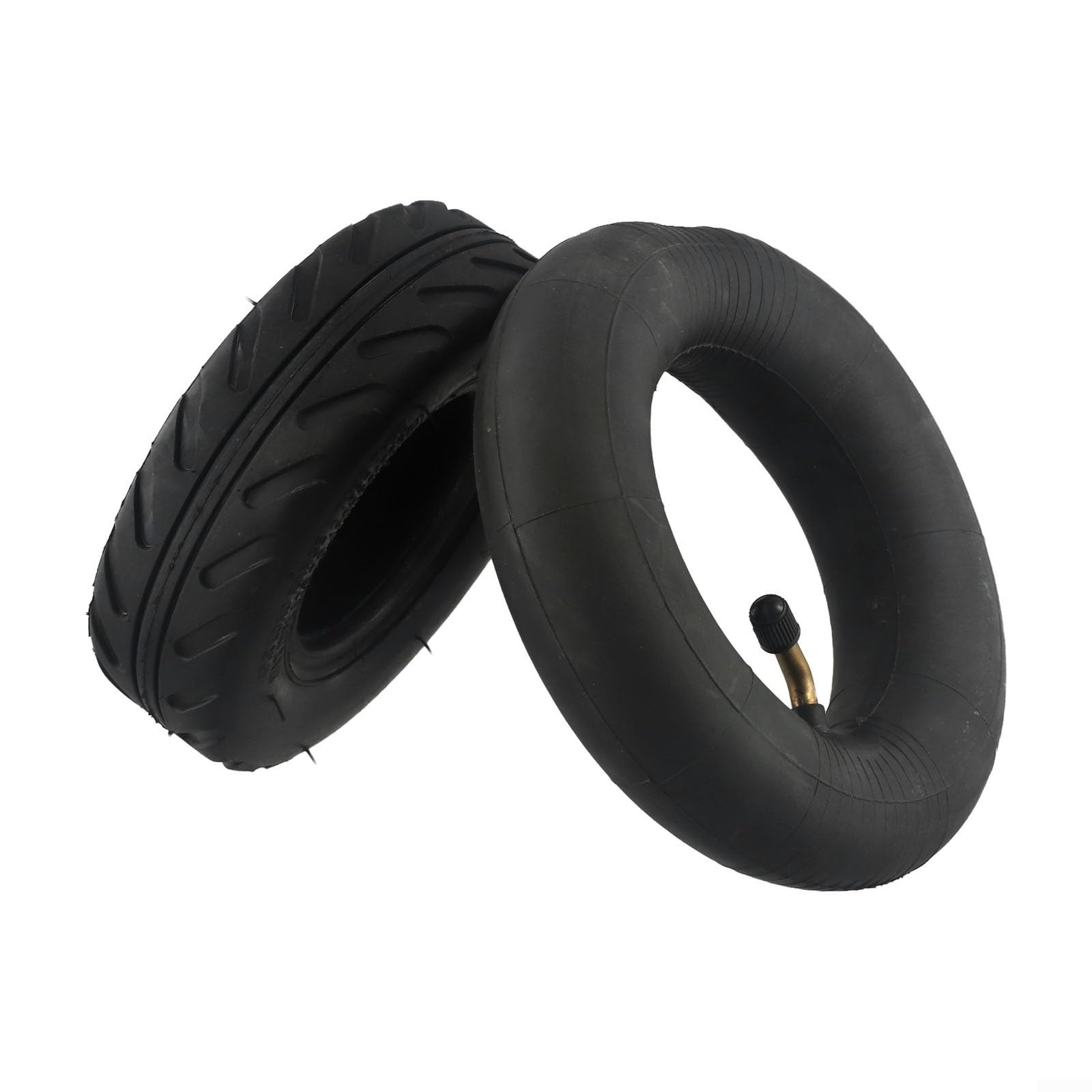 Electric Scooter Replacement Tire Set,6X2 Inch Inner Tube Outer Tire Rubber Wheel For Mobility Wheelchair Transportation Black 148X50mm