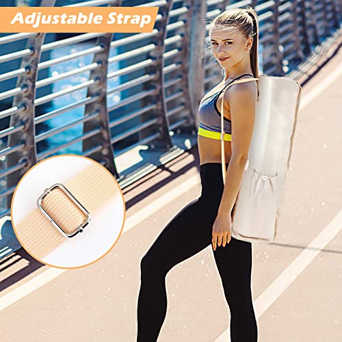 Yoga-Mat-Bag-Laelr-Adjustable-Waterproof-Strap-Yoga-Mat-Carrier-for-14-Inch-13-Inch-Thick-Exercise-Yoga-Mat-Yoga-Mat-Carrying-Bag-for-Women-Easy-to-Carry-to-Gym-Class-Travel-Beach-Park