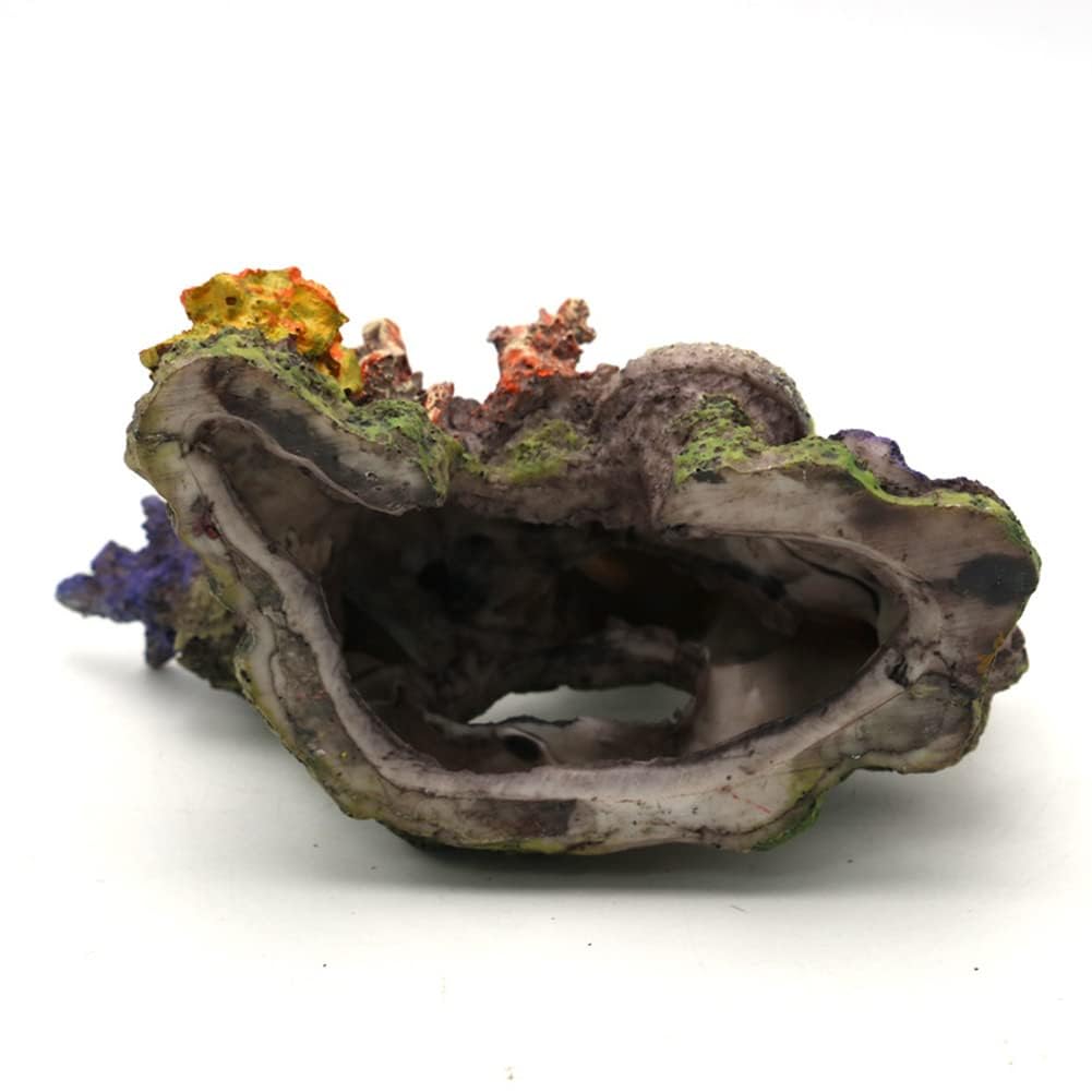 Corallo Decorativo per Acquario in Resina - Colorato, Realistico e Facile da Pulire - Abbellisce il Paesaggio Acquatico, Rifugio per Pesci, Adatto a Tutti Gli Acquari - Modello LMS20366#coral