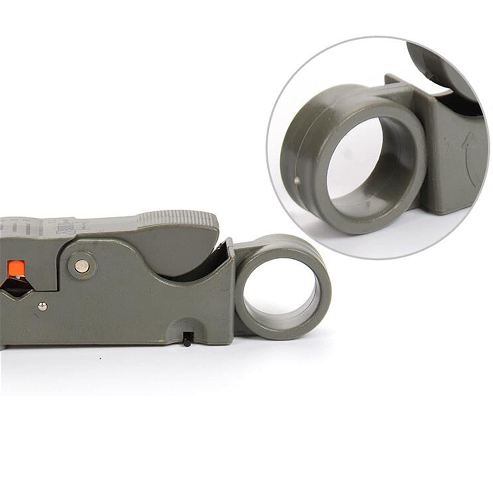 Narzędzie do zaciskania przewodów Stripper kabla koncentrycznego RG6 / RG59. Kompresja C Złącze Connector Szczypce Szczypce Zestaw Szczypce Drut AMH143.(Blauw)