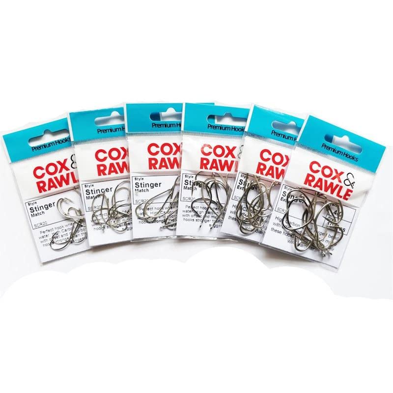 Cox & Rawle Stinger Sea Fishing Hooks Size 2/0 QTY 8 — image 1