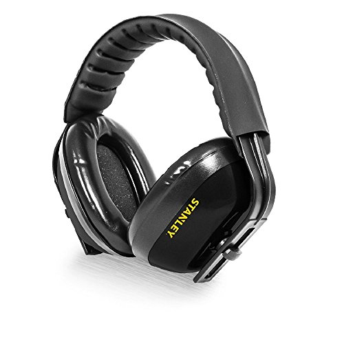 Stanley Unisex Fixed Headband Ear Defender (One size) (Black)