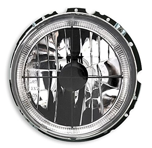 AD Tuning GmbH & Co. KG 960320 Angel Eyes Faro di Set, in Vetro Trasparente Cromato