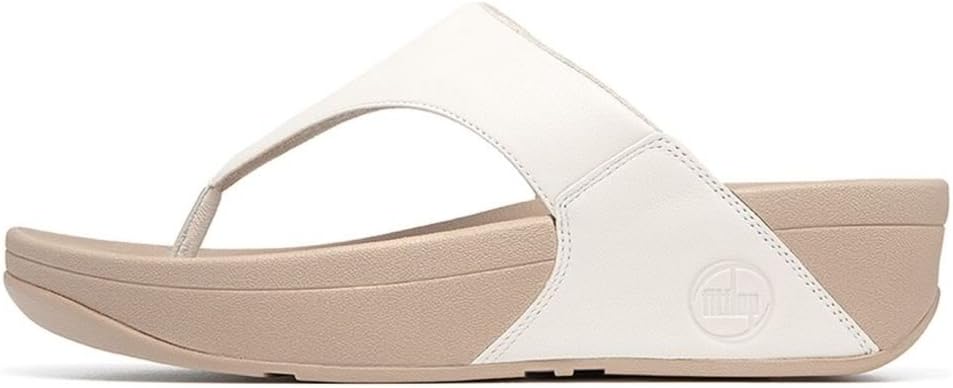 FitFlop Women’s Lulu Glitter Flip Flops Toe Post Sandals Comfortable with Natural Arch Support