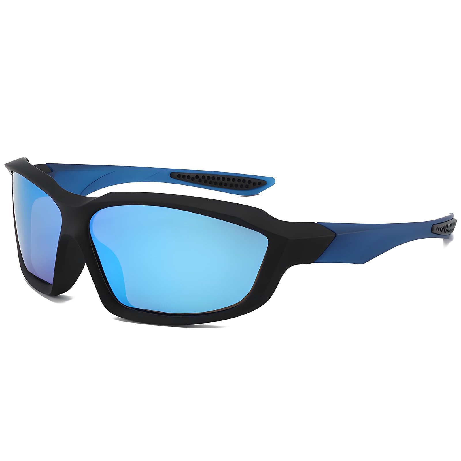 Karsaer Polarized Oversized Sports Sunglasses for Men Women Stylish Outdoor Cricket Cycling Hiking Fishing UV Protected Sunglasses E1412-image-34