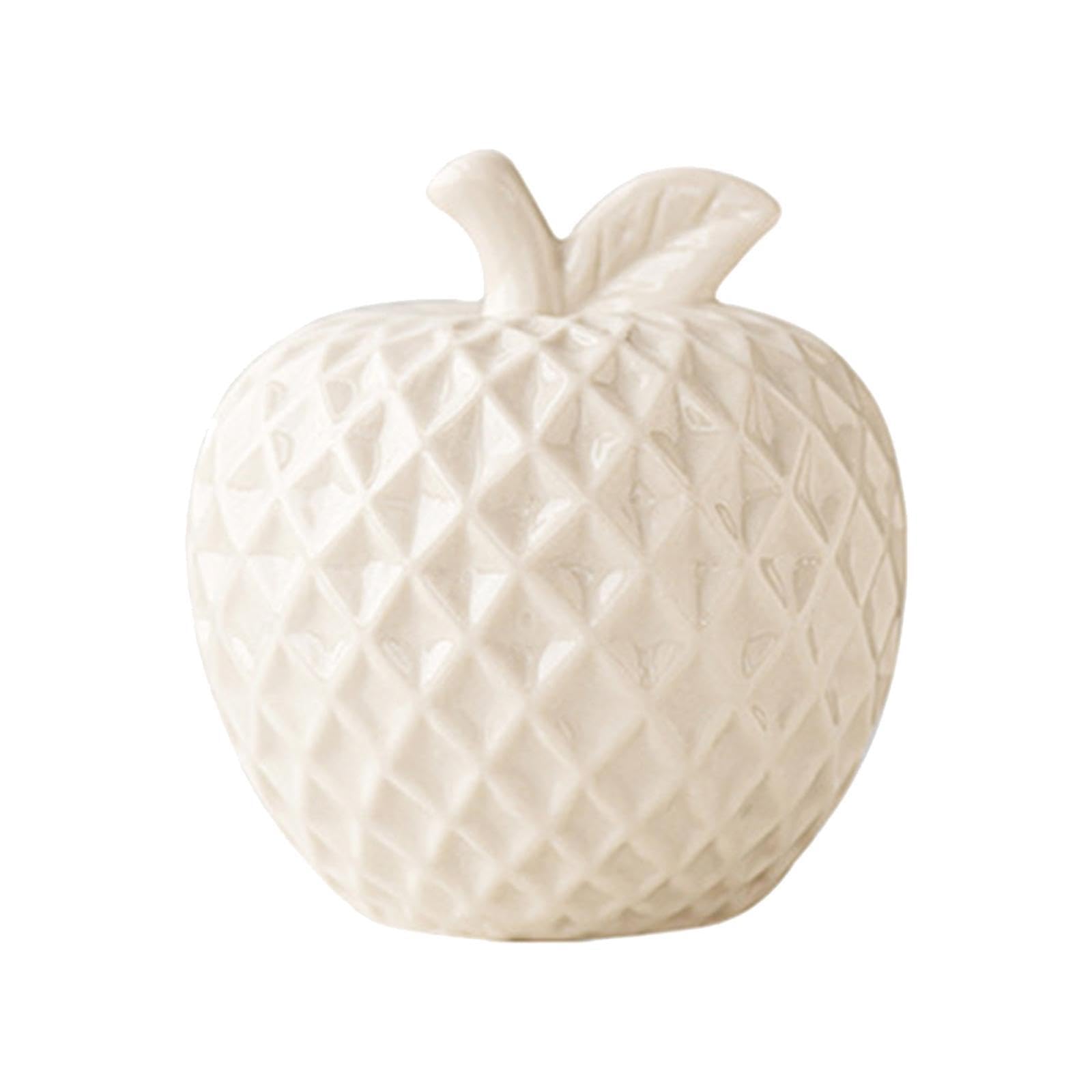 TWISAXC Desktop Figurine Art Craft Ornament for Creative And Delicate Sculpture For Living Room Decor For Home Decorations. Decorative Figurine Art Craft, White, 9.3x9.8cm