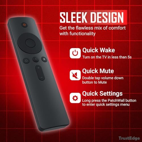 Image of Mi 4A Tv Remote Suitable for Mi TV 4A (32 inch inch /43 inch inch) inch
