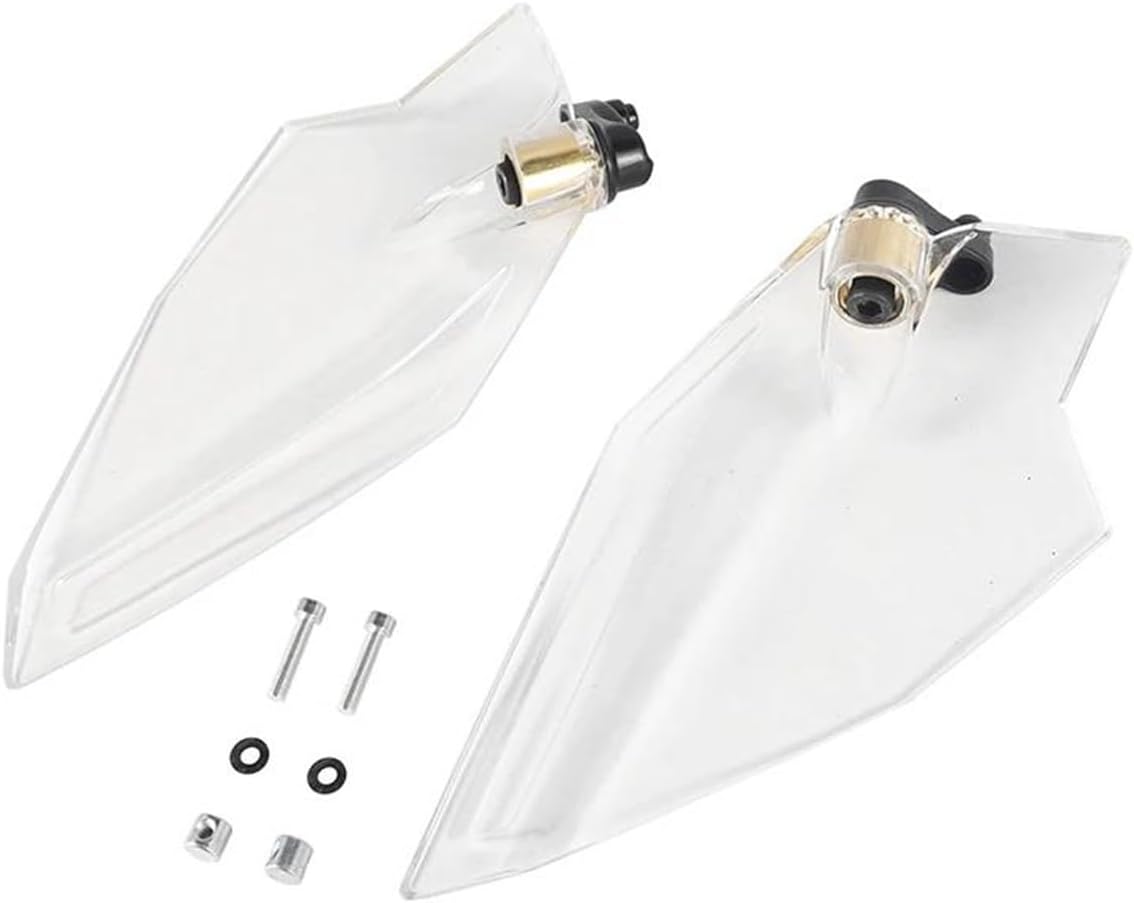 Front Fairing Motorcycle Wind Deflector Adjustable Upper Air Deflectors Shroud Windshield For Gold Wing GL1800 Tour DCT 2018-2022 Motorbike Wind Screen(Clear)