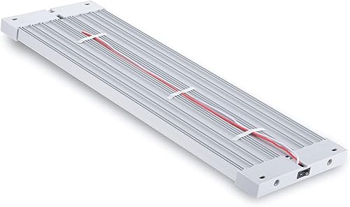 Miniatura 6 de Raycharm Lámpara LED interior para caravana y barco debajo del gabinete de 18.1 x 5.9 pulgadas, montaje en superficie, haz blanco frío de 6000 K
