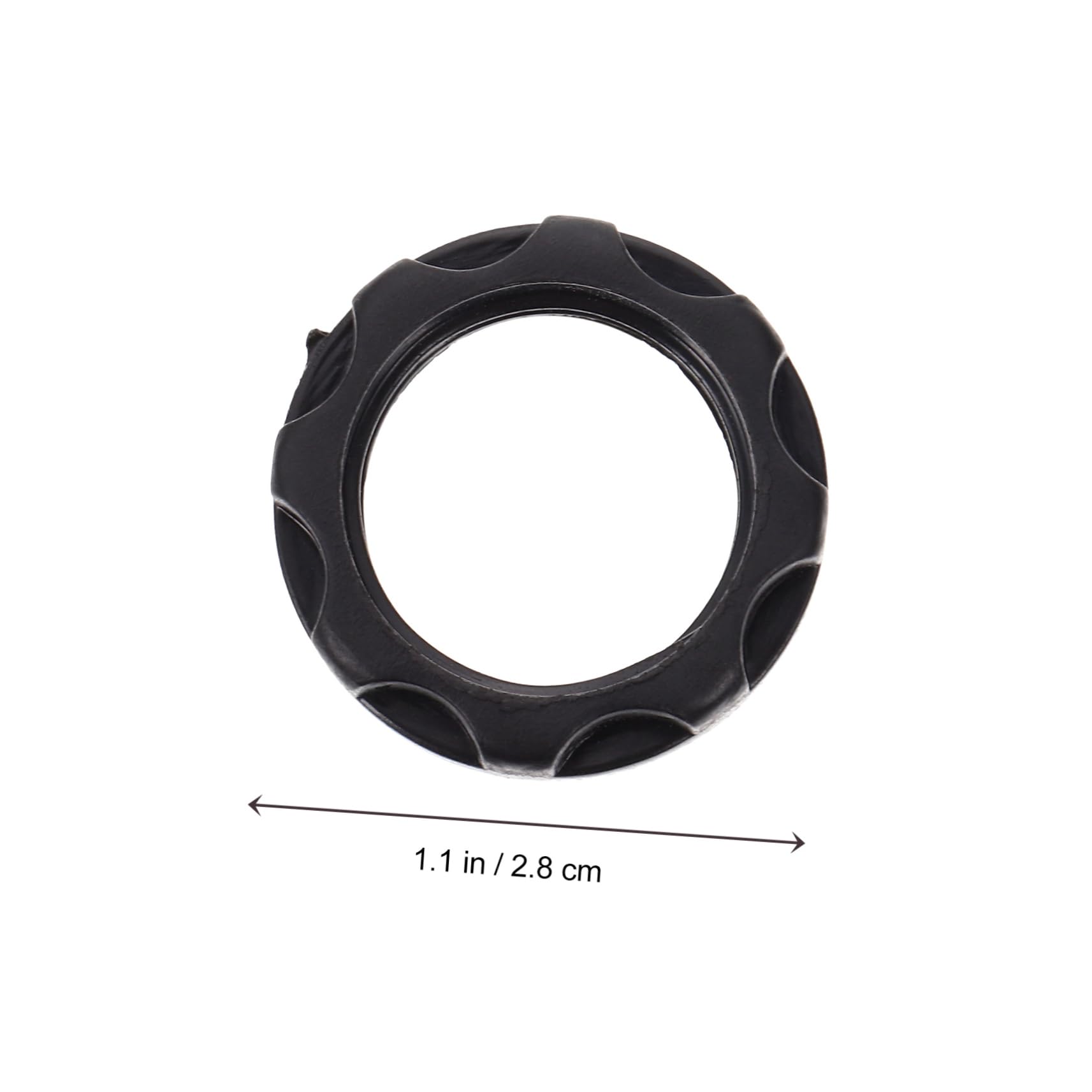 LIFKOME 50Pcs Candle Holder Fixing Ring Durable Plastic Lamp Ring for Chandelier Light Fixtures Compact Design Easy Installation for Home Decor