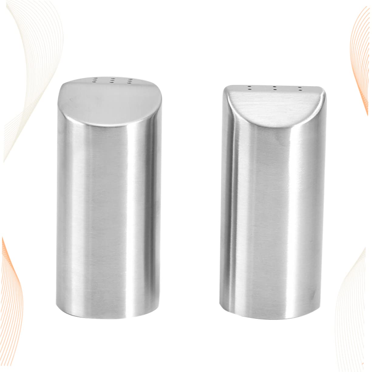 KICHOUSE Pepper Salt Shaker Set Spice Storage Tins Spice Jar Silicone Seasoning Pot Storage for Home