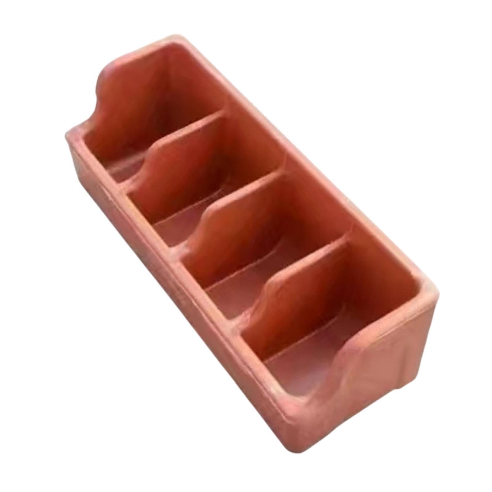 mangiatoia di maiale, mangiatoia, mangiatoia con 4 scomparti, alimentazione di bestiame, animali domestici, forniture agricole, abbeveratoio per piccoli animali, presepe di maiale