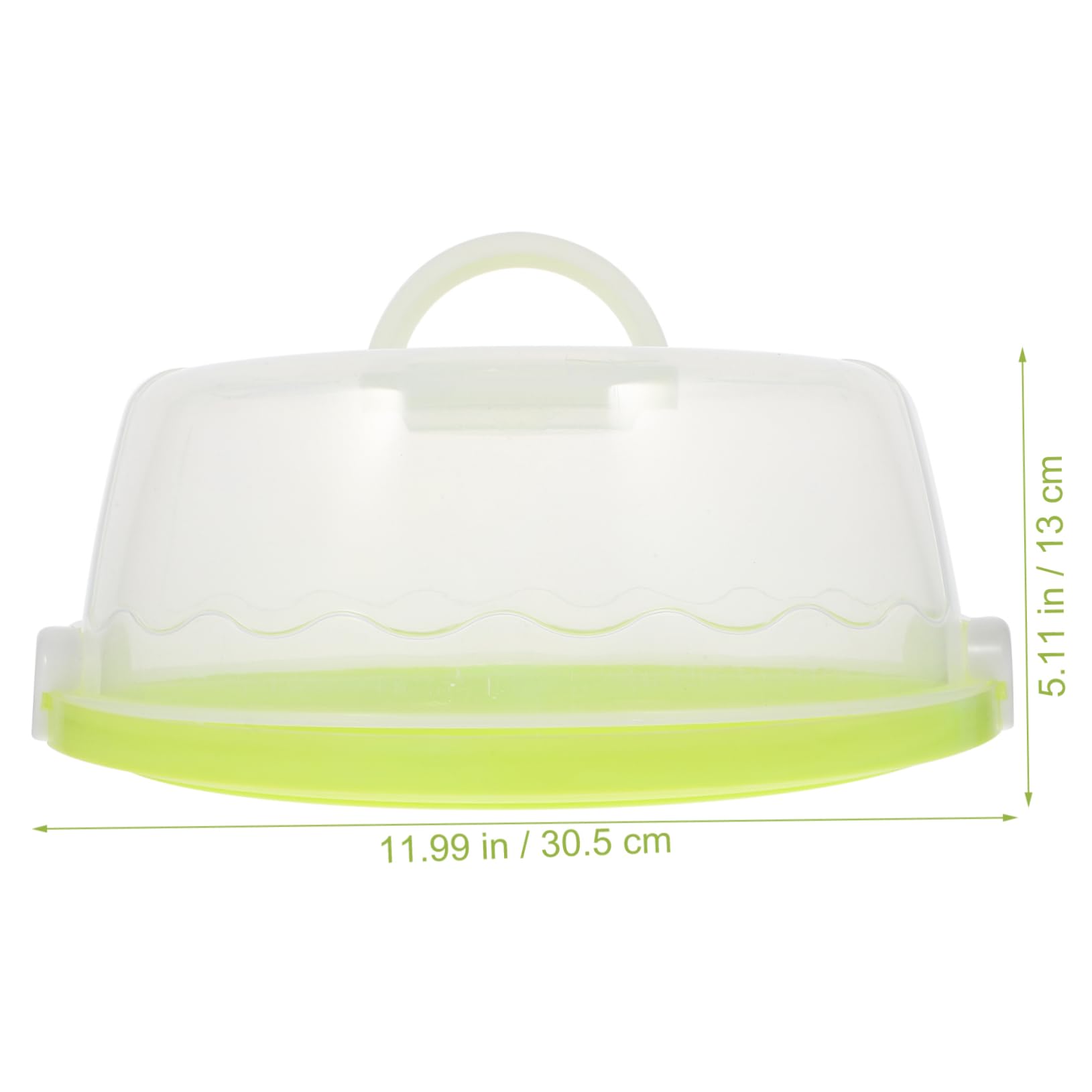 OFFSCH Portable Cake Carrier Box Multi-functional Dessert Storage Case Birthday Cake Holder for Outdoor Events