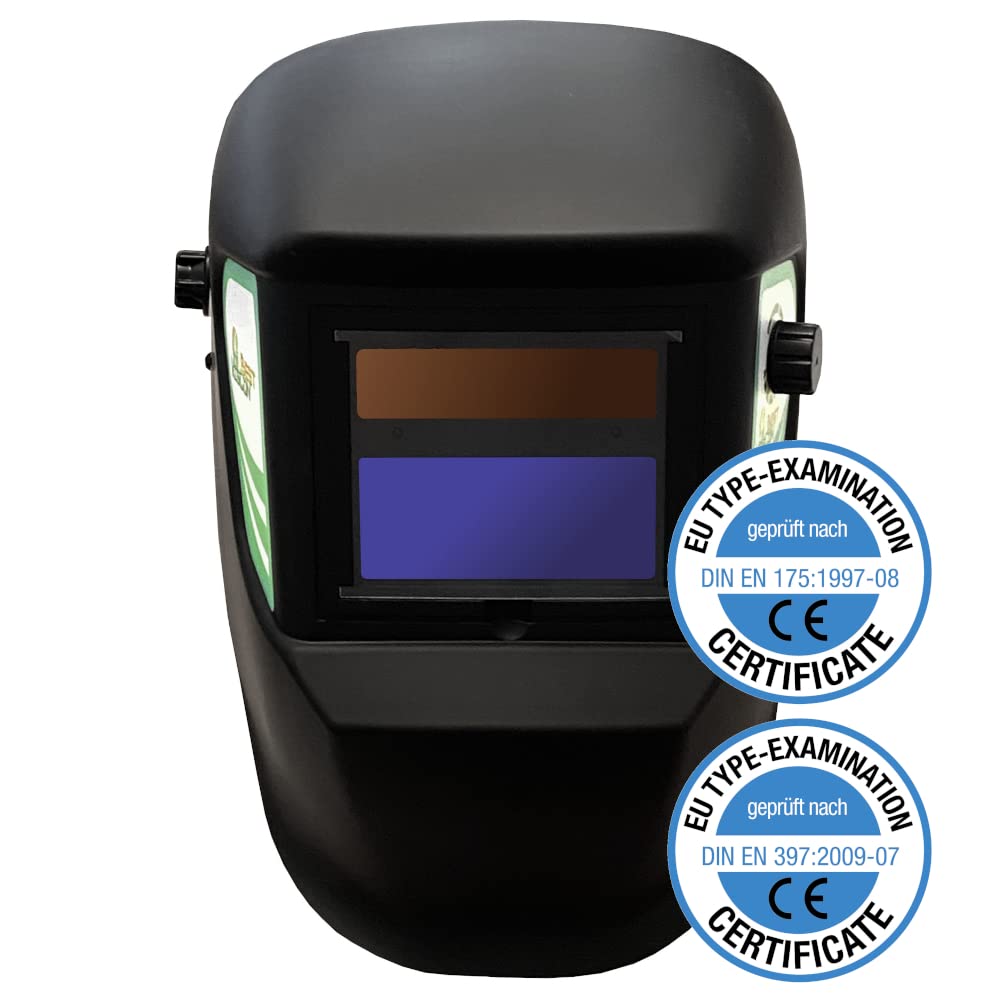 Automatik Schweißhelm Best VisCon inkl. Kopfband, Solarhelm, selbstverdunkelnd, DIN 9-13, schwarz (1 Stück)