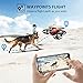 SANROCK U61W Drone for Kids with Camera, RC Quadcopter with 720P HD WiFi FPV Camera, Altitude Hold, Route Making, Headless Mode, One-Key Take Off/Landing, Emergency Stop, Great Gifts for Boys Girls