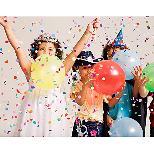 Image of 8 PCS Party Supplies Colorful Confetti Paper Poppers Confetti Cannon for Graduation Wedding Birthday Baby Shower Christmas New Year's Bridal Anniversary Fiesta Fun Party Favors Supplies (Pack of 3)