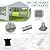 GARTOO 20' x 30' Heavy Duty Party Tent - Outdoor Wedding Gazebo Event Shelter Canopy with Removable Sidewall & 4 Sand Bags for Outdoor Event, Wedding, Birthday Party