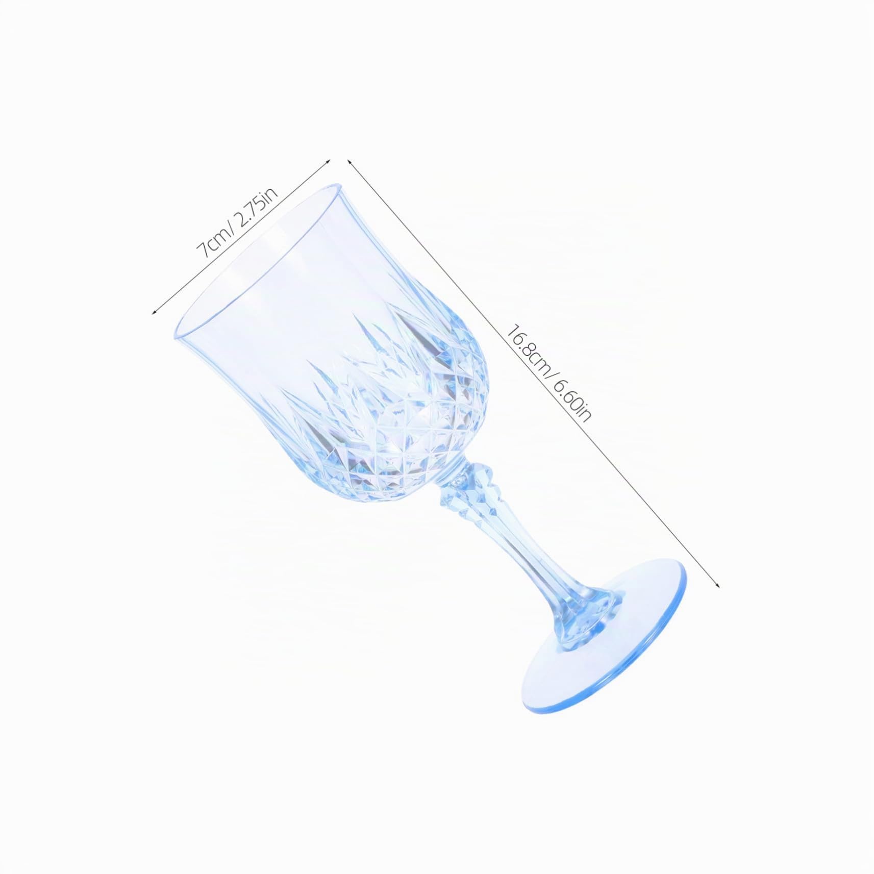 STOBAZA 12 Piezas Copas De Vino De Plástico Retro Vasos De Fiesta Vasos De Copa Vintage