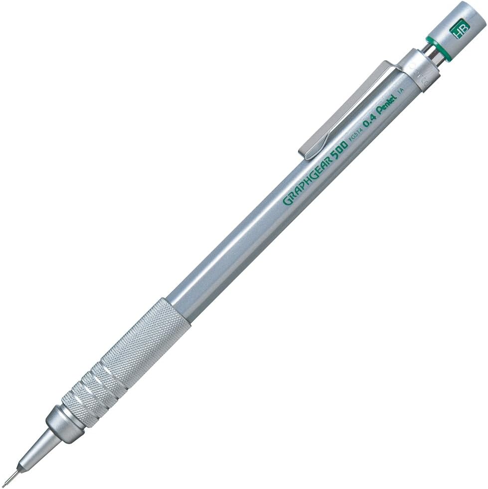 Pentel Mechanical Pencil Graphgear500-0.4mm - PG514