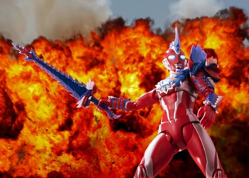TAMASHII NATIONS - Ultraman - Ultraman Omega Rekiness Armor S.H.Figuarts Action Figure by TAMASHII NATIONS - Used condition - Image 4