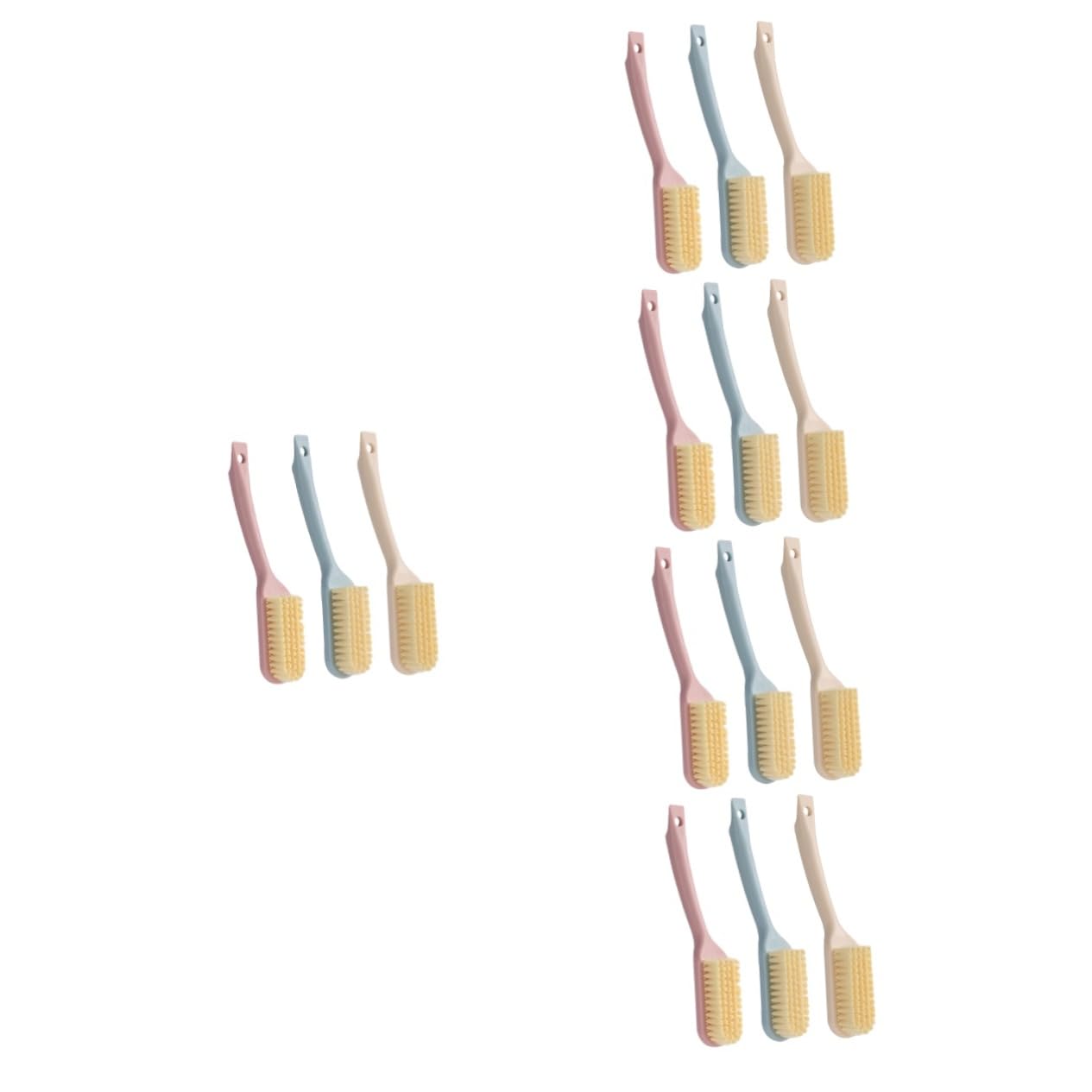 Veemoon 5 Series Cepillo para Zapatos Cepillo para Fregar Zapatos Limpiador De De Gamuza s para Limpiar Limpieza De De 3 Piezas x 5