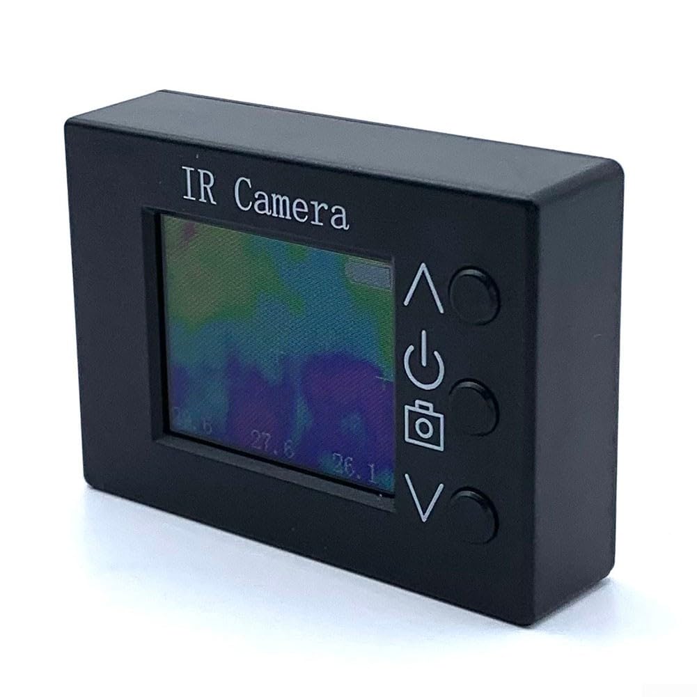 SPORTARC Cámara termográfica, MLX90640 ESFBAB Cámara infrarroja de la toma de imágenes térmicas, cámara infrarroja de la cámara termográfica con la pantalla para el sensor infrarrojo MLX90640ESF-BAB