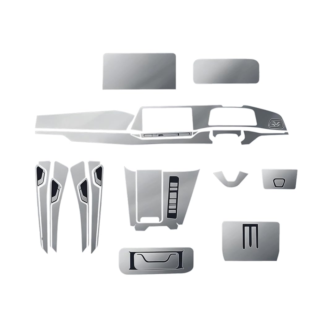 Conpert PPF film for car for VW Talagon 2025, Transparent TPU Film Dashboard and Navigation Interior Protection Film Sticker