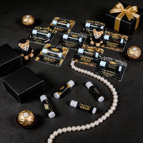 Image of 24 Pcs Graduation Lip Balms Party Gifts Bulk Congrats Grad Class of 2026 You Are The Balm School College Inspirational Graduation Gifts for Students Her Him Women Men Friends Classmates