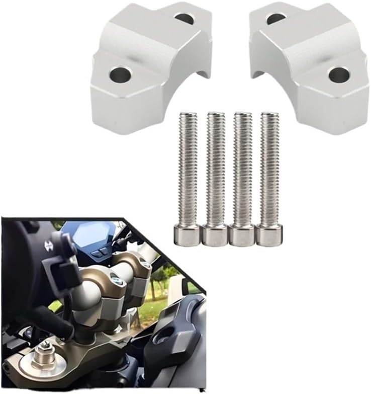 handlebar raiser Handlebar Riser Clamp For XSR900 For XSR-900 For 2016-2024 Motorcycle Accessory Drag Handle Bar Extension Adapter