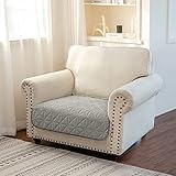 Ameritex Sofa Cover Waterproof for Seats Couch Cover for Dogs Pet Couch Cover Velvet for Chair Loveseat Sofa Machine Washable