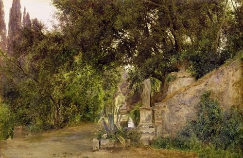Póster de graffiti Villa D'este para renovar paredes vacías sin reformas