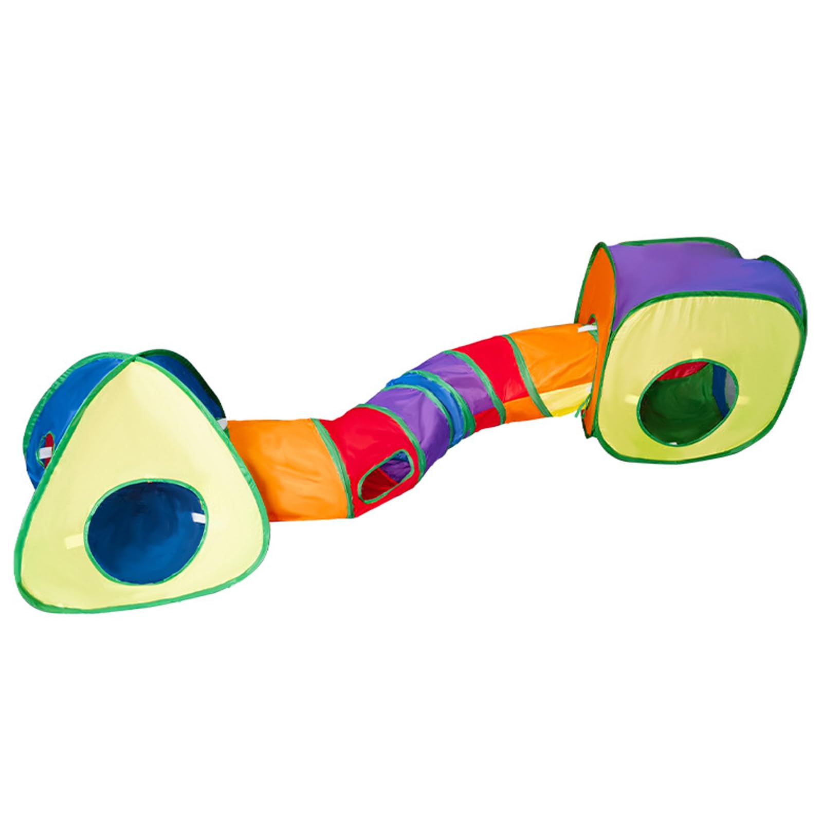 Túnel para gatos interactivo y cubos plegables con pelota juego