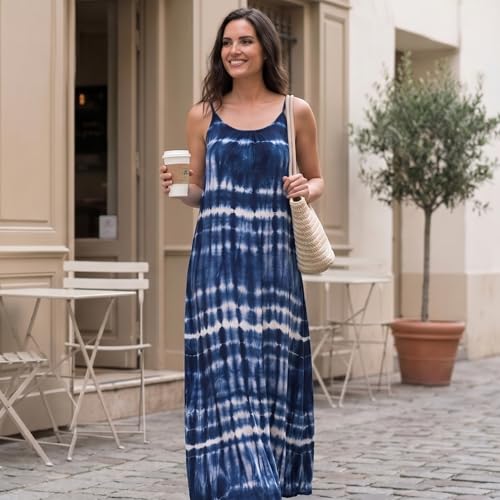 Image of Riviera Sun Spaghetti Strap Dress