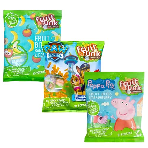 Fresh Look at Fruit Funk Healthy Snacks Bundle 3 X 10 Multibags 10Gr