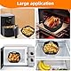 2 Stück Airfryer Silikonform für Philips Essential 4,1L (HD9252, HD9200, HD9255), Philips Airfryer Zubehör Wiederverwendbar anstelle Backpapier, Airfryer Zubehör Philips