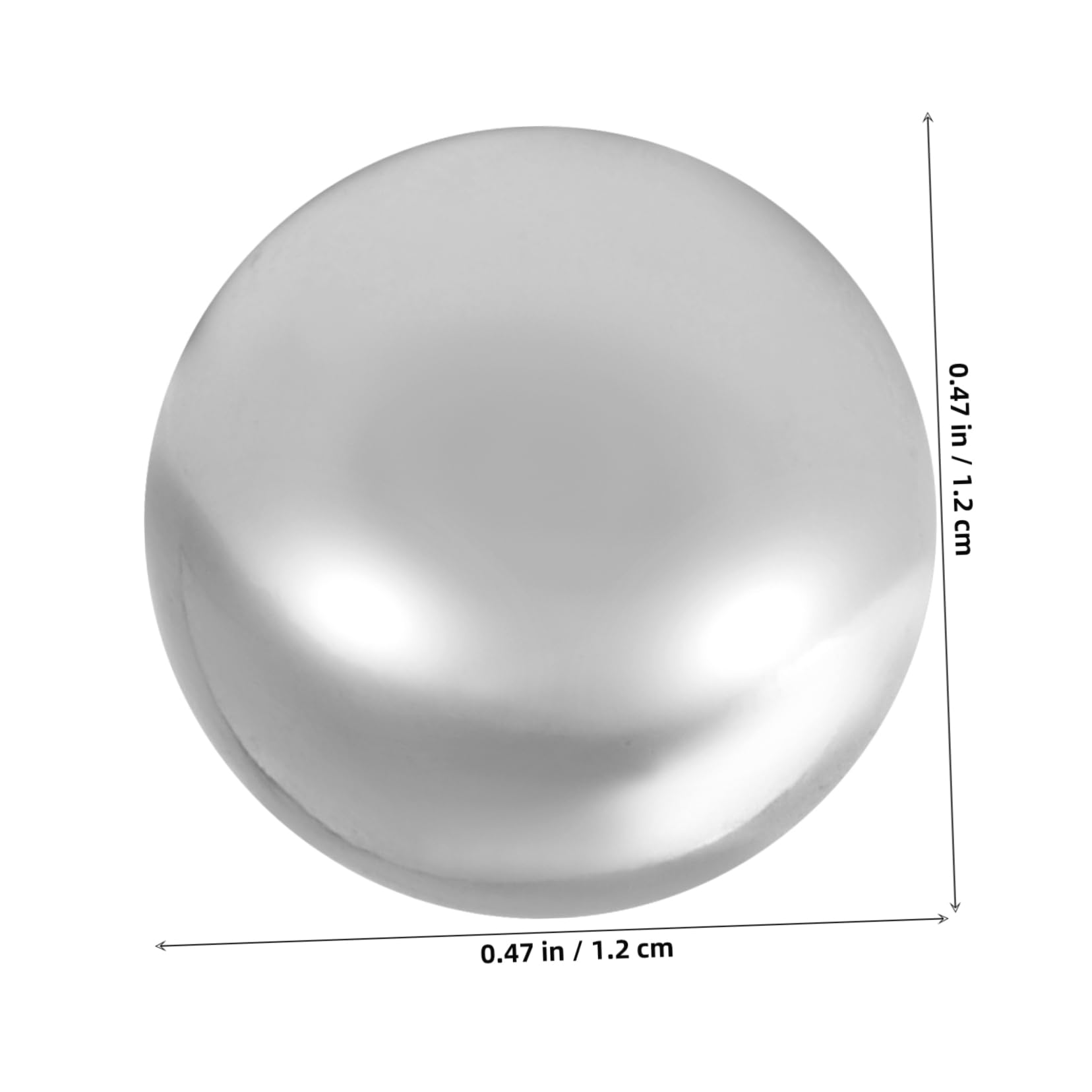 ERINGOGO 12 Pcs Solid Balls Dispenser Bottle Bearing Balls for Smooth Operation Beads for Machinery Maintenance and Repair