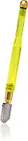 TOYO TC1S Cortador de vidro Supercutter Comfort Grip | Feito para cortar vidro de 0,9 cm e ¼" de espessura Supercutter | Verde limão - cabeça reta | Cabo de acrílico contornado | Afiado com precisão |