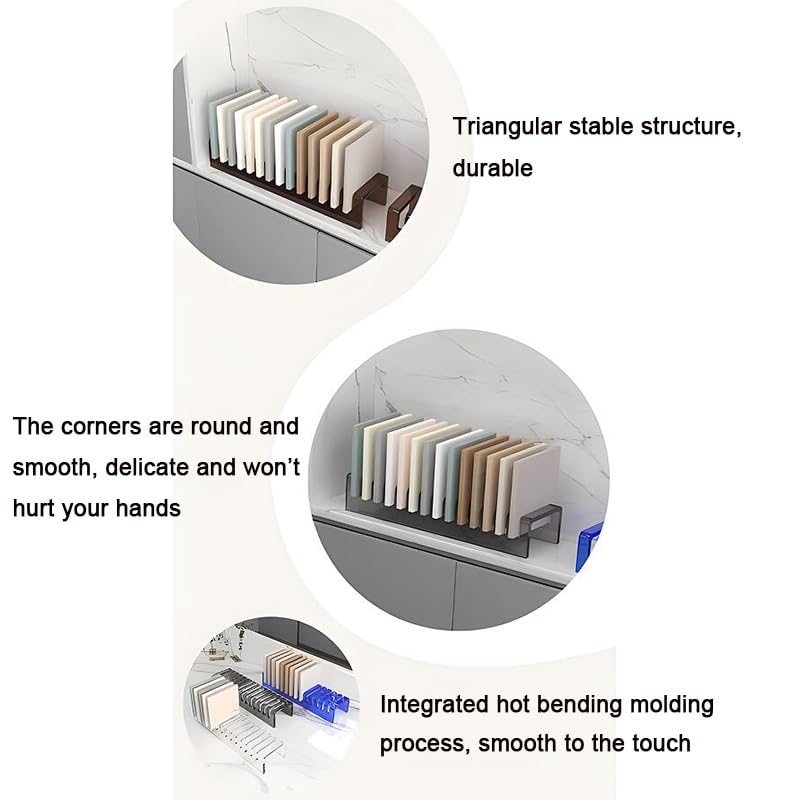 Sample Door Stand, Acrylic Display Rack, Ceramic Wall Tile Shelf, Table Top, Save Space, for Retail Stores, Customizable(Brown)