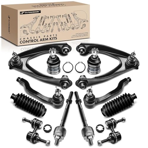 A-Premium 12Pcs Front Suspension Kit, Upper Control Arm, Sway Bar