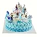 20 Pezzi Cake Toppers ZHUYUN-Torta Congelato Decorazioni Frozen per la Decorazione di Torte Cartoni Animati Decorazioni per Bambini Festa di Compleanno Baby Shower e Matrimonio
