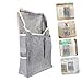 Abaodam Multi-Function Canvas Storage Bag for Dogs and Cats Toy Pouch Food Supply