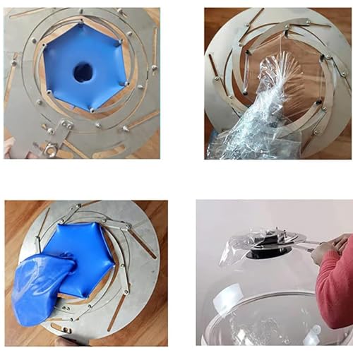 Machine de remplissage de ballons 17" avec pompe à air et expanseur pour cadeaux - 7