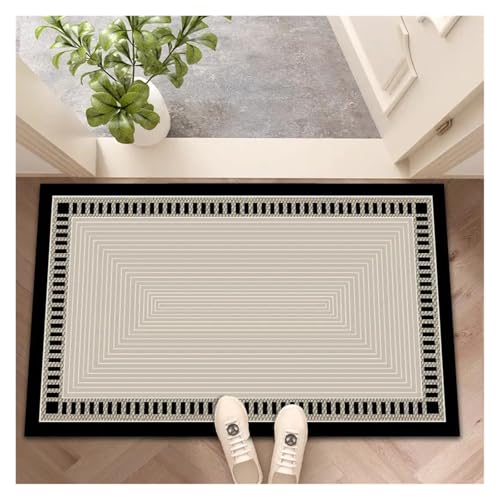 Tapis d'entrée intérieur géométrique 40x60cm pour chambre et sol - 7