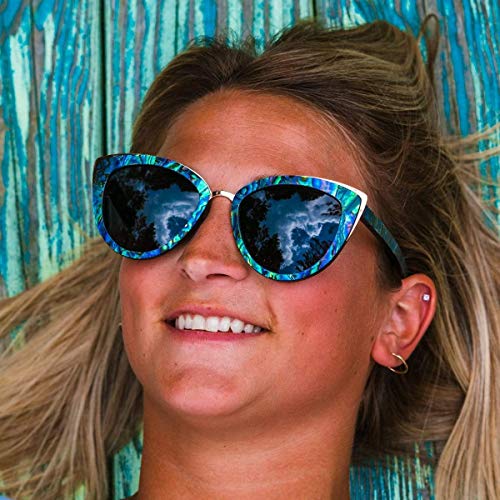 Bombshell Sunglasses (Abalone Seashell/Smoke)4